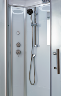 Душевая кабина Timo Standart  T-6610SL Silver Fabric 110x85см